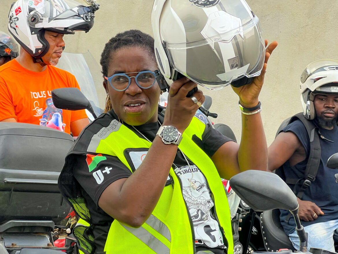 Bambina The Ivorian motorcyclist pushing the pedal for inclusivity