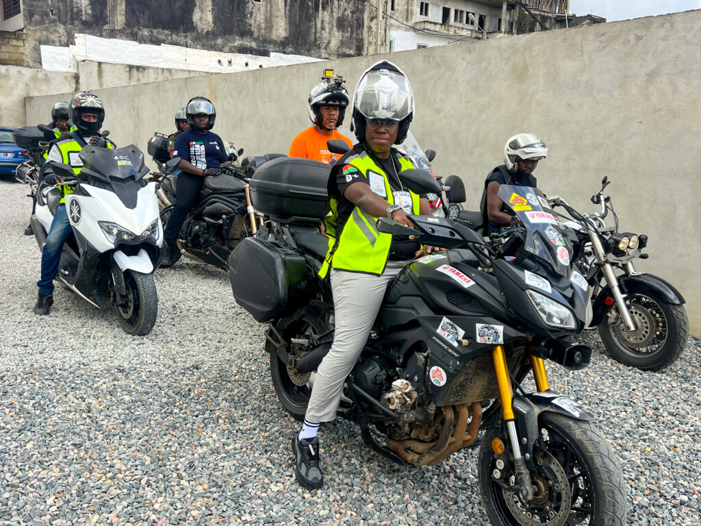 Bambina The Ivorian motorcyclist pushing the pedal for inclusivity